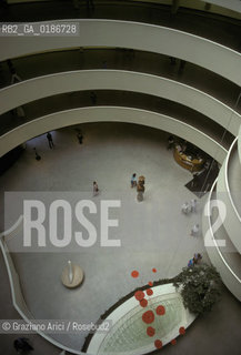 ( STATI UNITI DAMERICA - USA  ) NEW YORK CITY : MUSEO GUGGENHEIM  - © 1986 Graziano Arici/Rosebud2 / GEO