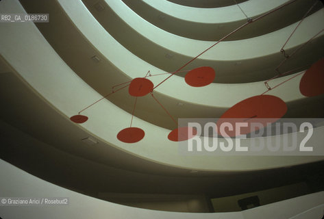 ( STATI UNITI DAMERICA - USA  ) NEW YORK CITY : MUSEO GUGGENHEIM  - © 1986 Graziano Arici/Rosebud2 / GEO