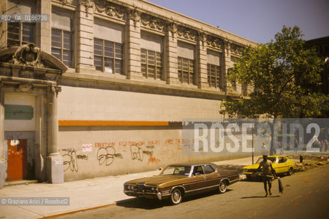 ( STATI UNITI DAMERICA - USA  ) NEW YORK CITY : HARLEM  - © 1986 Graziano Arici/Rosebud2 / GEO