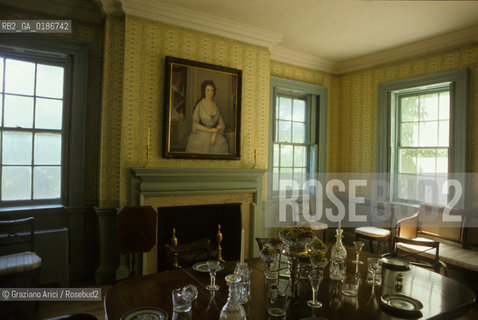 ( STATI UNITI DAMERICA - USA  ) NEW YORK CITY : MORRIS - JUMEL MANSION   - © 1986 Graziano Arici/Rosebud2 / GEO