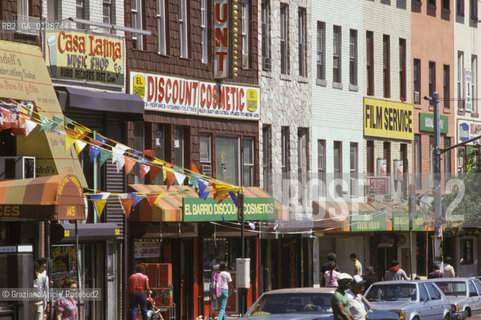 ( STATI UNITI DAMERICA - USA  ) NEW YORK CITY : HARLEM   - © 1986 Graziano Arici/Rosebud2 / GEO
