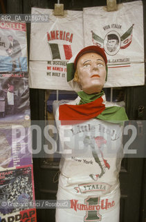 ( STATI UNITI DAMERICA - USA  ) NEW YORK CITY : LITTLE ITALY   - © 1986 Graziano Arici/Rosebud2 / GEO