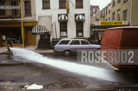 ( STATI UNITI DAMERICA - USA  ) NEW YORK CITY : LITTLE ITALY   - © 1986 Graziano Arici/Rosebud2 / GEO