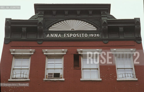 ( STATI UNITI DAMERICA - USA  ) NEW YORK CITY : LITTLE ITALY   - © 1986 Graziano Arici/Rosebud2 / GEO