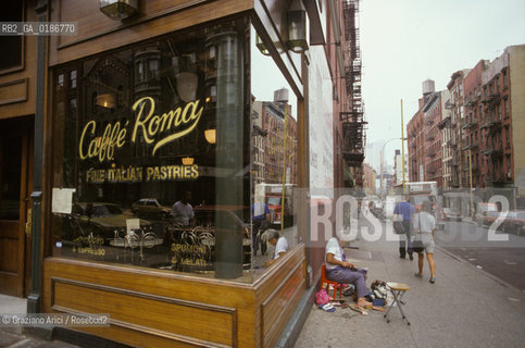 ( STATI UNITI DAMERICA - USA  ) NEW YORK CITY : LITTLE ITALY   - © 1986 Graziano Arici/Rosebud2 / GEO