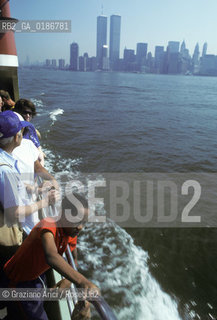 ( STATI UNITI DAMERICA - USA  ) NEW YORK CITY : MANHATTAN SKYLINE   - © 1986 Graziano Arici/Rosebud2 / GEO