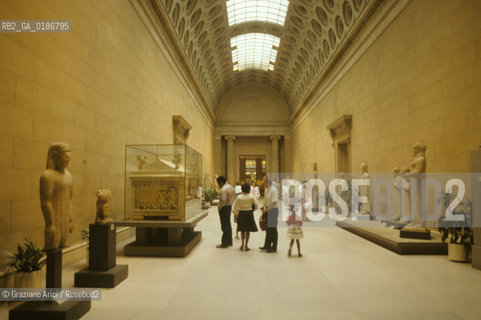 ( STATI UNITI DAMERICA - USA  ) NEW YORK CITY : IL METROPOLITAN MUSEUM - © 1986 Graziano Arici/Rosebud2 / GEO / MUSEO