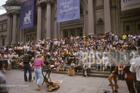 ( STATI UNITI DAMERICA - USA  ) NEW YORK CITY : IL METROPOLITAN MUSEUM - © 1986 Graziano Arici/Rosebud2 / GEO / MUSEO