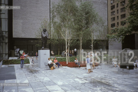( STATI UNITI DAMERICA - USA  ) NEW YORK CITY : THE MUSEUM OF MODERN ART ( MOMA ) - © 1986 Graziano Arici/Rosebud2 / GEO / MUSEO