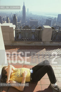 ( STATI UNITI DAMERICA - USA  ) NEW YORK CITY : LA CITTA VISTA DA UN GRATTACIELO   - © 1986 Graziano Arici/Rosebud2 / GEO