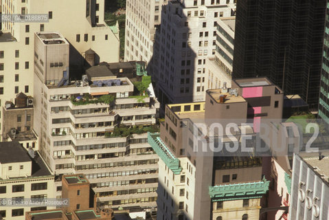 ( STATI UNITI DAMERICA - USA  ) NEW YORK CITY : LA CITTA VISTA DA UN GRATTACIELO   - © 1986 Graziano Arici/Rosebud2 / GEO