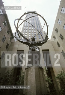 ( STATI UNITI DAMERICA - USA  ) NEW YORK CITY :IL ROCKEFELLER CENTER    - © 1986 Graziano Arici/Rosebud2 / GEO