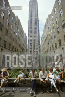 ( STATI UNITI DAMERICA - USA  ) NEW YORK CITY :IL ROCKEFELLER CENTER    - © 1986 Graziano Arici/Rosebud2 / GEO