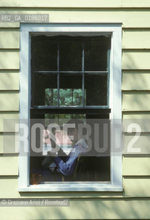 ( STATI UNITI DAMERICA - USA  ) NEW YORK CITY : MUSEUM OF THE STATEN ISLAND HISTORICAL SOCIETY    - © 1986 Graziano Arici/Rosebud2 / GEO / MUSEO / FINESTRA