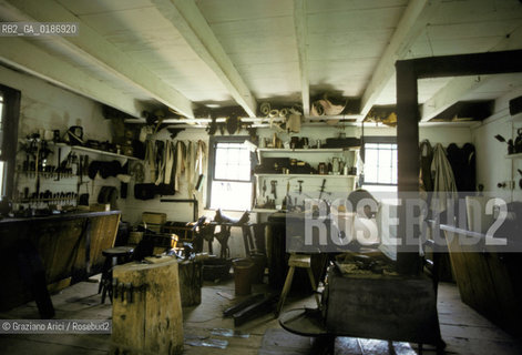 ( STATI UNITI DAMERICA - USA  ) NEW YORK CITY : MUSEUM OF THE STATEN ISLAND HISTORICAL SOCIETY    - © 1986 Graziano Arici/Rosebud2 / GEO / MUSEO