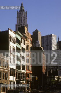 ( STATI UNITI DAMERICA - USA  ) NEW YORK CITY : UNA STRADA DI SOHO    - © 1986 Graziano Arici/Rosebud2 / GEO
