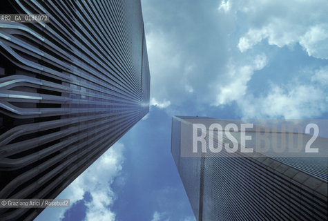 ( STATI UNITI DAMERICA - USA  ) NEW YORK CITY : IL GRATTACIELO WORD TRADE CENTER  - © 1986 Graziano Arici/Rosebud2 / GEO