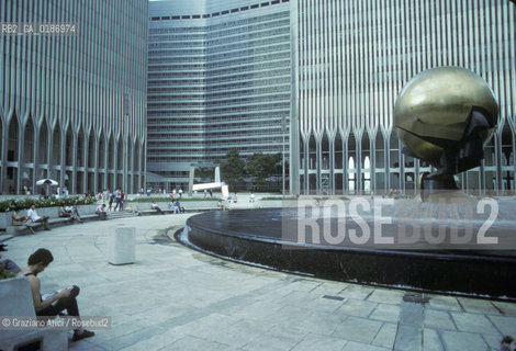 ( STATI UNITI DAMERICA - USA  ) NEW YORK CITY : IL GRATTACIELO WORD TRADE CENTER  - © 1986 Graziano Arici/Rosebud2 / GEO