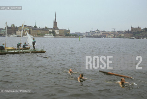 ( SVEZIA  ) STOCCOLMA  BAGNO DIN MARE © 2000 Graziano Arici/Rosebud2 / GEO