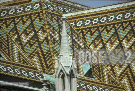 ( UNGHERIA  ) BUDAPEST : LA CHIESA DI MATIA MATYAS-TEMPLOM  © 2000 Graziano Arici/Rosebud2 / GEO