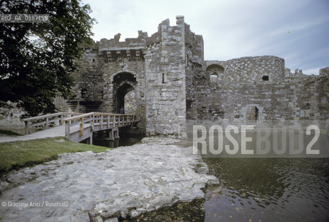 ( GRAN BRETAGNA  ) ISOLA DI ANGLESEY  : CASTELLO DI BEAUMARIS   © 1990 Graziano Arici/Rosebud2 / GEO / GALLES