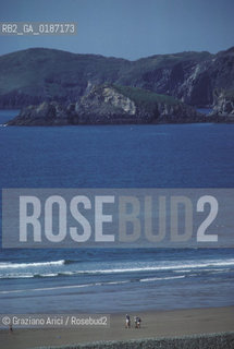 ( GRAN BRETAGNA  )  LA COSTA GALLESE  © 1990 Graziano Arici/Rosebud2 / GEO / GALLES