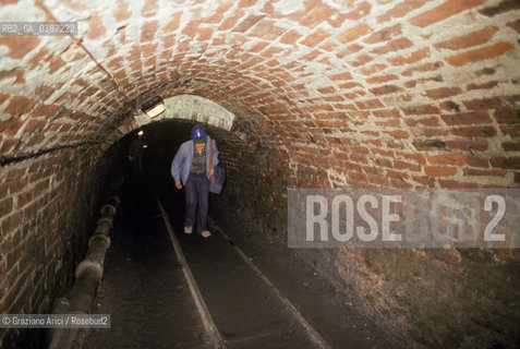 ( GRAN BRETAGNA  )  IRONBRIDGE  : ANTICA MINIERA   © 1990 Graziano Arici/Rosebud2 / GEO / SHROPSHIRE /  ARCHEOLOGIA INDUSTRALE