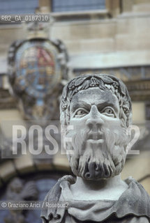 ( GRAN BRETAGNA  )  OXFORD  :  IL TEATRO SHELDONIAN THEATRE    © 1990 Graziano Arici/Rosebud2 / GEO / UNIVERSITA
