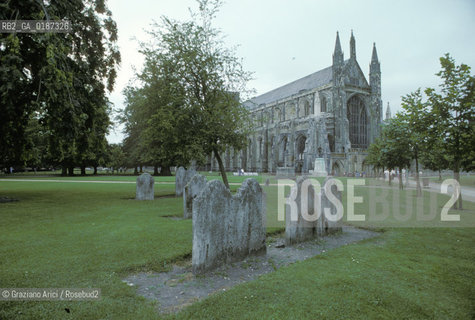 ( GRAN BRETAGNA  )  WINCHESTER  : LA CATTEDRALE    © 1990 Graziano Arici/Rosebud2 / GEO
