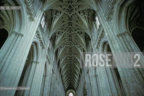 ( GRAN BRETAGNA  )  WINCHESTER  : LA CATTEDRALE    © 1990 Graziano Arici/Rosebud2 / GEO