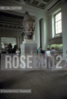 ( GRAN BRETAGNA  )  LONDRA  : IL  BRITISH MUSEUM   © 1990 Graziano Arici/Rosebud2 / GEO / MUSEO