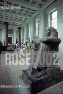 ( GRAN BRETAGNA  )  LONDRA  : IL  BRITISH MUSEUM   © 1990 Graziano Arici/Rosebud2 / GEO / MUSEO