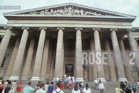 ( GRAN BRETAGNA  )  LONDRA  : IL  BRITISH MUSEUM E  © 1990 Graziano Arici/Rosebud2 / GEO / MUSEO