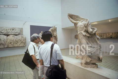 ( GRAN BRETAGNA  )  LONDRA  : IL  BRITISH MUSEUM I RILIEVI DEL PARTENONE  © 1990 Graziano Arici/Rosebud2 / GEO / MUSEO