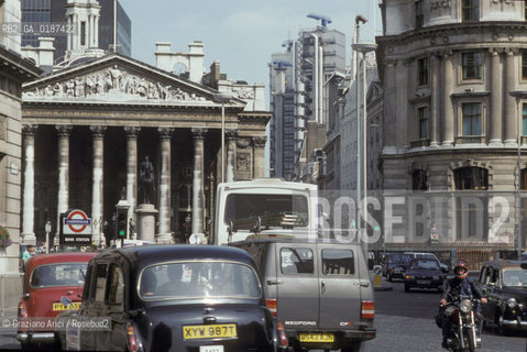 ( GRAN BRETAGNA  )  LONDRA  :  LA CITY E LA BORSA   © 1990 Graziano Arici/Rosebud2 / GEO
