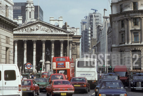 ( GRAN BRETAGNA  )  LONDRA  :  LA CITY E LA BORSA   © 1990 Graziano Arici/Rosebud2 / GEO