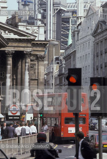 ( GRAN BRETAGNA  )  LONDRA  :  LA CITY E LA BORSA   © 1990 Graziano Arici/Rosebud2 / GEO