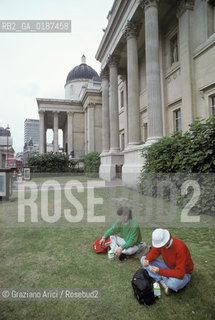 ( GRAN BRETAGNA  )  LONDRA  : IL MUSEO NATIONAL GALLERY  © 1990 Graziano Arici/Rosebud2 / GEO