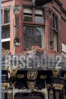 ( GRAN BRETAGNA  )  LONDRA  : UN PUB  © 1990 Graziano Arici/Rosebud2 / GEO