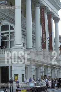 ( GRAN BRETAGNA  )  LONDRA  : IL TEATRO ROYAL OPERA HOUSE  © 1990 Graziano Arici/Rosebud2 / GEO