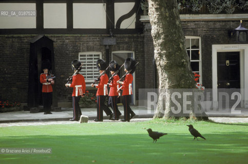 ( GRAN BRETAGNA  )  LONDRA  : LA TORRE DI LONDRA  © 1990 Graziano Arici/Rosebud2 / GEO .