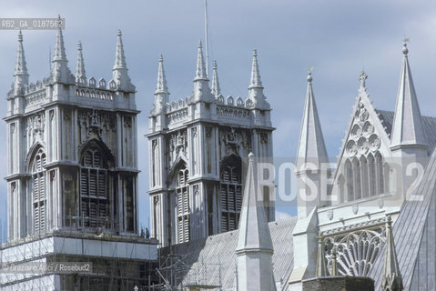 ( GRAN BRETAGNA  )  LONDRA  :  LA CATTEDRALE DI WESTMINSTER   © 1990 Graziano Arici/Rosebud2 / GEO