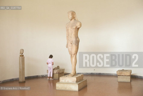 ( GRECIA  ) ATENE : MUSEO NAZIONALE -   - © 1990 Graziano Arici/Rosebud2 / GEO
