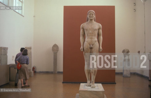 ( GRECIA  ) ATENE : MUSEO NAZIONALE ARCHEOLOGICO -   - © 1990 Graziano Arici/Rosebud2 / GEO