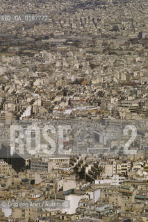 ( GRECIA  ) ATENE : PANORAMA DELLA CITTA CON LACROPOLI  - © 1990 Graziano Arici/Rosebud2 / GEO / CASA