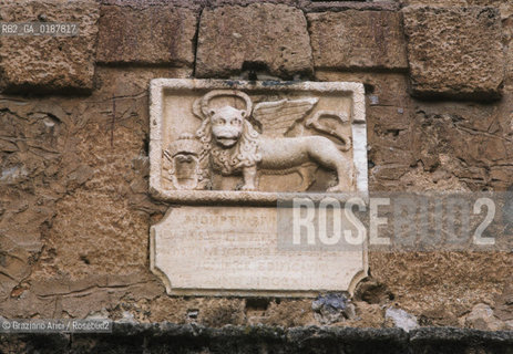 ( GRECIA  ) NAUPLIA : FORTEZZA VENEZIANA DI NAUPLIA PALAMEDE  - © 1990 Graziano Arici/Rosebud2 / GEO / PELOPPONESO / ARGOLIDE / LEONE