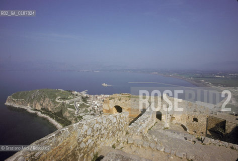 ( GRECIA  ) NAUPLIA : FORTEZZA VENEZIANA DI NAUPLIA PALAMEDE  - © 1990 Graziano Arici/Rosebud2 / GEO / PELOPPONESO / ARGOLIDE