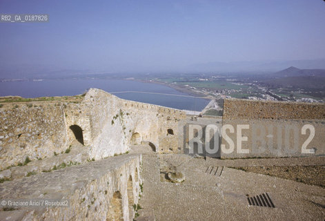 ( GRECIA  ) NAUPLIA : FORTEZZA VENEZIANA DI NAUPLIA PALAMEDE  - © 1990 Graziano Arici/Rosebud2 / GEO / PELOPPONESO / ARGOLIDE