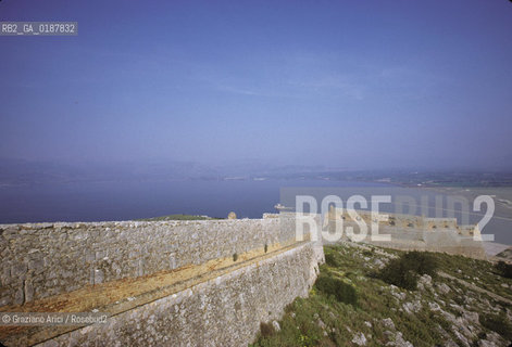 ( GRECIA  ) NAUPLIA : FORTEZZA VENEZIANA DI NAUPLIA PALAMEDE  - © 1990 Graziano Arici/Rosebud2 / GEO / PELOPPONESO / ARGOLIDE