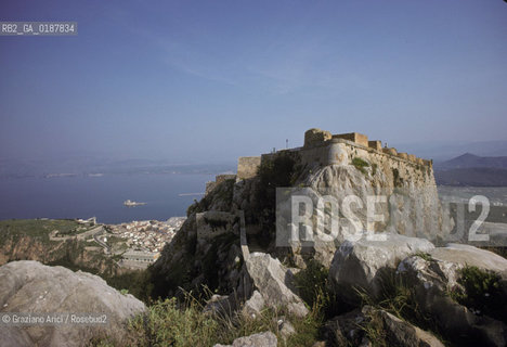 ( GRECIA  ) NAUPLIA : FORTEZZA VENEZIANA DI NAUPLIA PALAMEDE  - © 1990 Graziano Arici/Rosebud2 / GEO / PELOPPONESO / ARGOLIDE